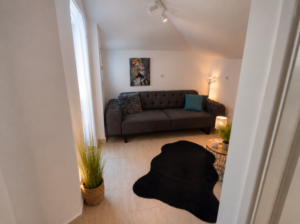 Dachlounge mit Schlafsofa